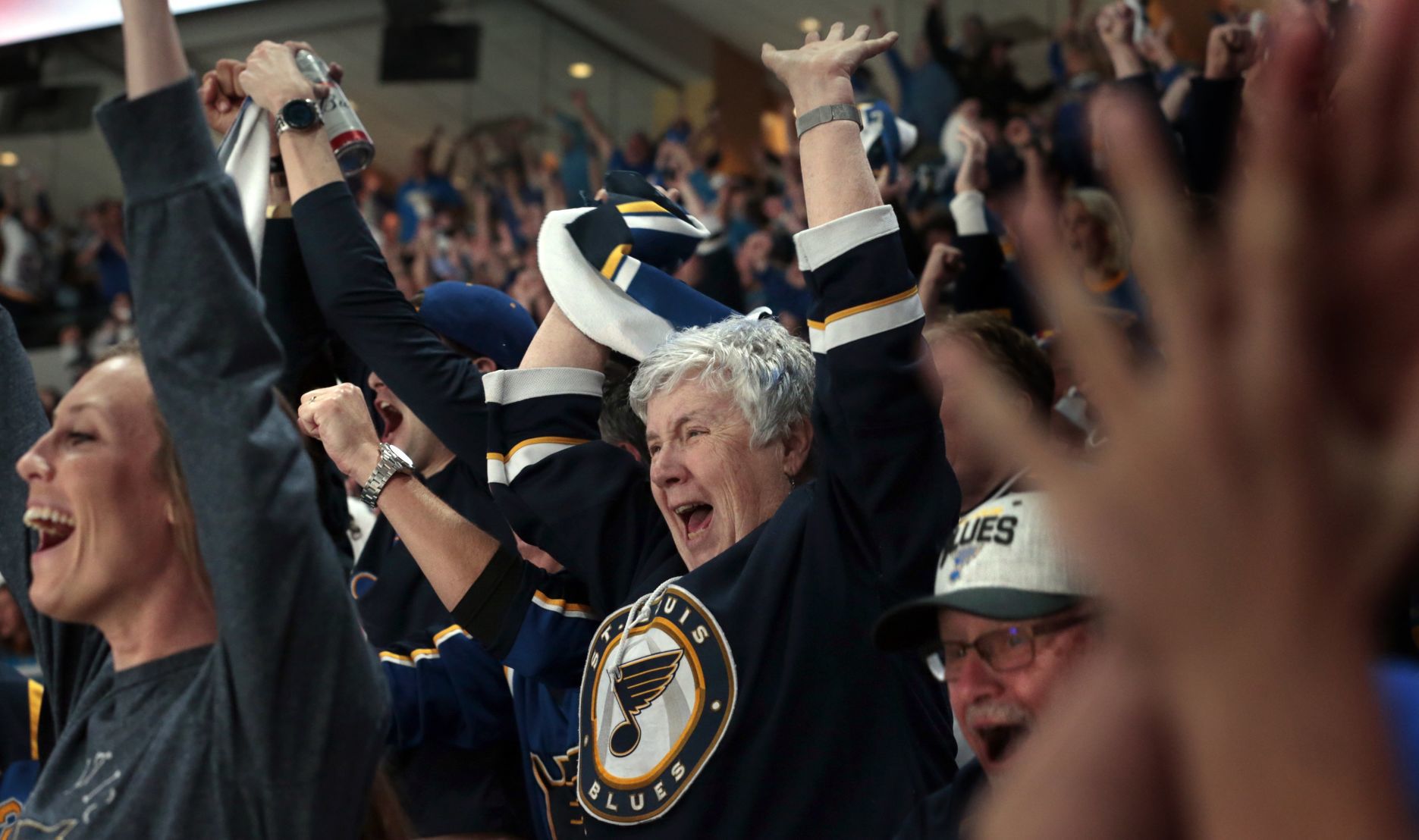 Blues, Stars in deciding Game 7